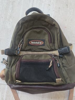Timberland Army Green Hiking Backpack